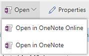 Open Microsoft OneNote files in client applications