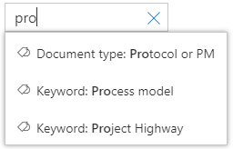 Search for a document tag